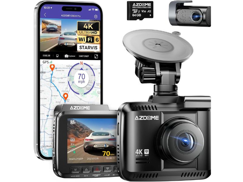 AZDOME GS63H Pro 4K Dashcam