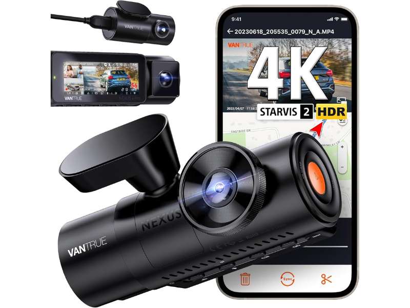 VANTRUE N4 PRO 3-Kanal Dashcam