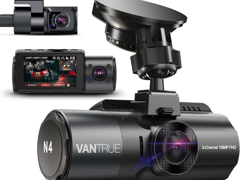 VANTRUE N4 3-Kanal Dashcam mit Nachtsicht